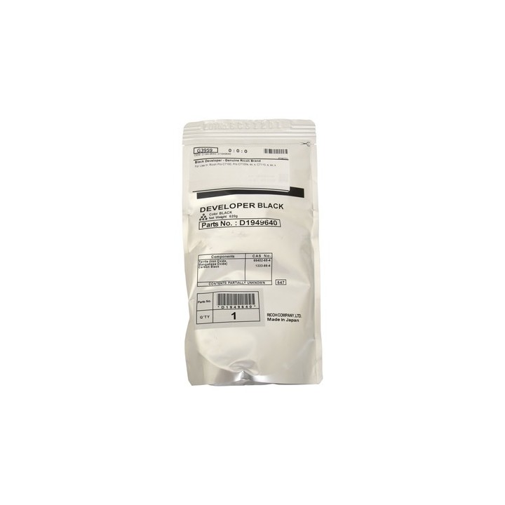 D1949640 Bolsa de Revelador Negro Original RICOH PRO C7100