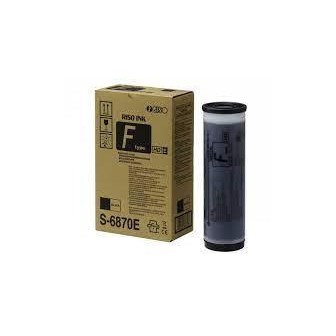 Tinta Original Risograph S-8134E S-7124E S-6870E Negro Pack 2 Uds (2 x 1000 ml)