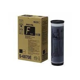Tinta Original Risograph S-8134E S-7124E S-6870E Negro Pack 2 Uds (2 x 1000 ml)