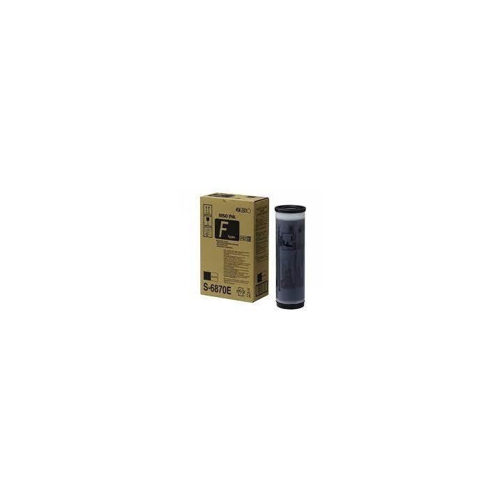 Tinta Original Risograph S-8134E S-7124E S-6870E Negro Pack 2 Uds (2 x 1000 ml)