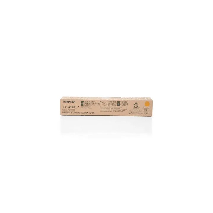 Toner Original TOSHIBA T-FC200EY 6AJ00000262 Amarillo para e-Studio 2000 (33. 6k)