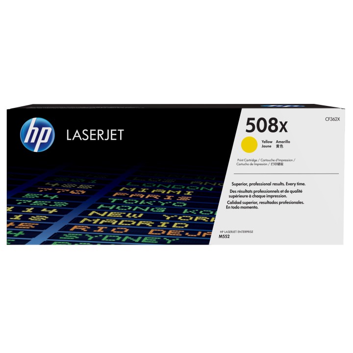 Toner Original HP CF362X (508X) Amarillo (9. 5k)