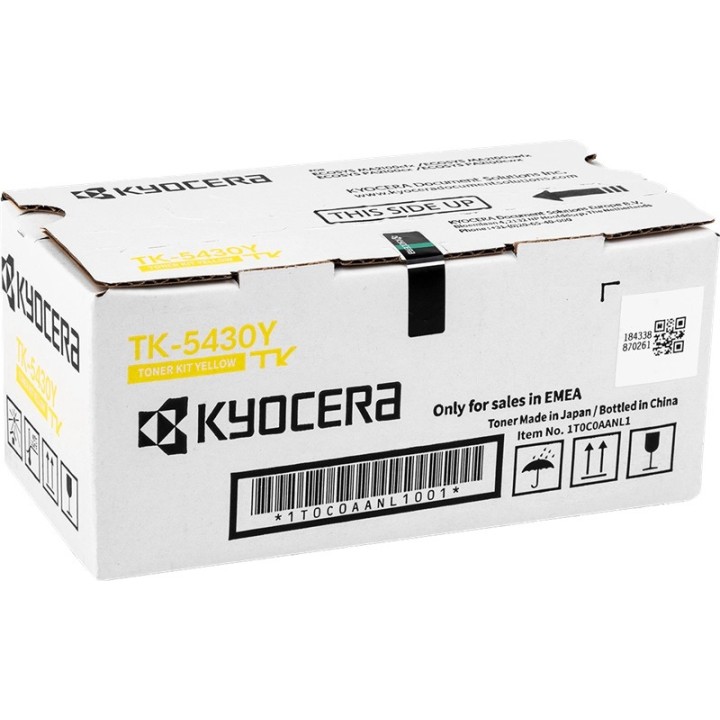 Toner Original KYOCERA-MITA TK5430Y 1T0C0AANL1 Amarillo (1. 25k)