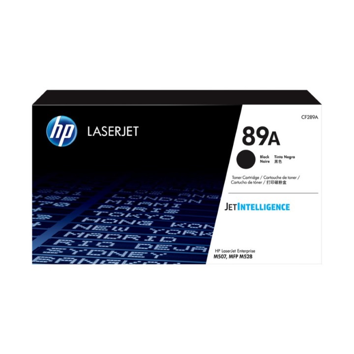 Toner Original HP CF289X (89X) Negro (10k)