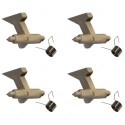 Uñas de Separación del Rodillo Fusor Superior (4pcs) Compatible KYOCERA para Ecosys PA4500x 5000x 5500x 6000x M3040 3540