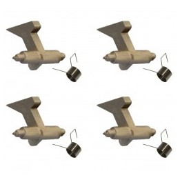 Uñas de Separación del Rodillo Fusor Superior (4pcs) Compatible KYOCERA para Ecosys PA4500x 5000x 5500x 6000x M3040 3540