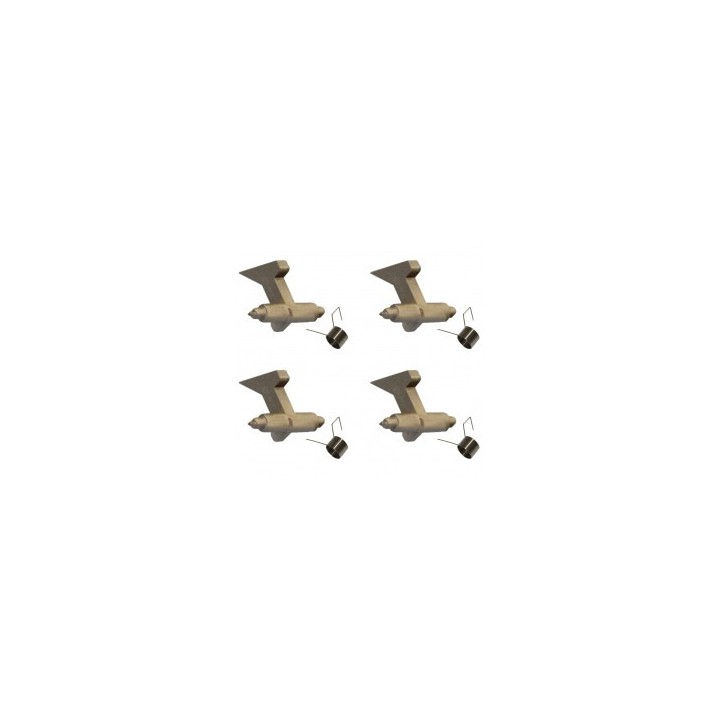 Uñas de Separación del Rodillo Fusor Superior (4pcs) Compatible KYOCERA para Ecosys PA4500x 5000x 5500x 6000x M3040 3540