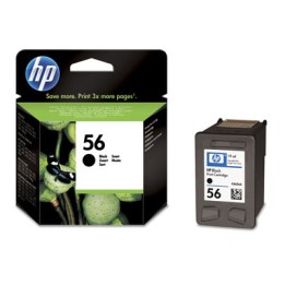 DESCATALOGADO - Tinta Original HP 56 C6656AE Negro (19 ml)