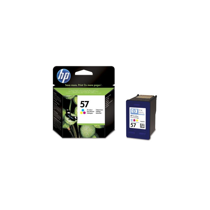 DESCATALOGADO - Tinta Original HP 57 C6657AE Tricolor (17 ml)