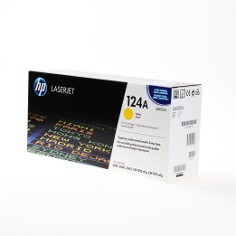 Toner Original HP Q6002A (124A) Amarillo para Laserjet 1600 2600n 2605 (2k)
