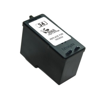 Tinta Compatible LEXMARK nº34 018C0034E Negro