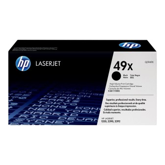 Toner Original HP Q5949X (49X) Negro Alta Capacidad para Laserjet 1320 3390 3392 (6k)