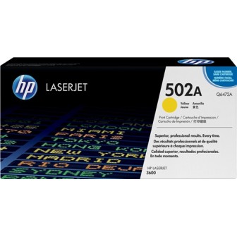DESCATALOGADO - Toner Original HP Q6472A Amarillo para Laserjet 3600