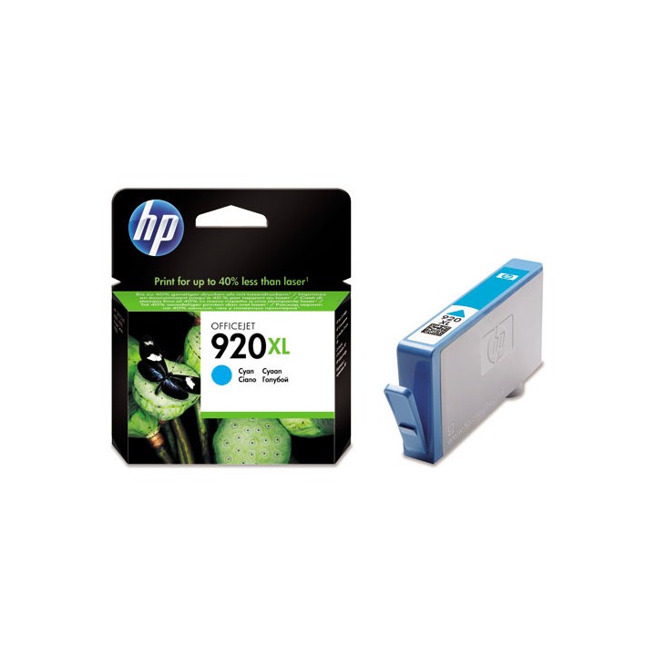 Tinta Original HP 920XL CD972AN Cyan