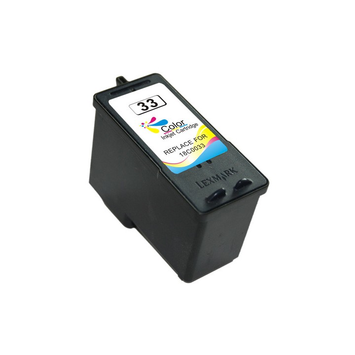 Tinta Compatible LEXMARK nº33 18C0033 Tricolor
