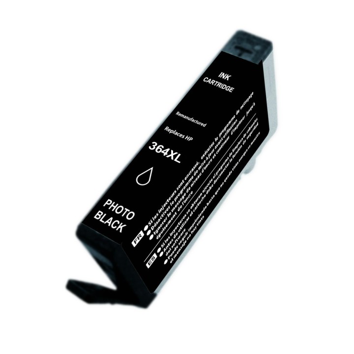 Tinta Compatible HP 364XL CB322E Negro Foto