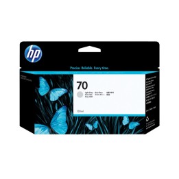 Tinta Original HP 70 C9451A Gris Claro para Designjet Z2100 Z3100 (130 ml)