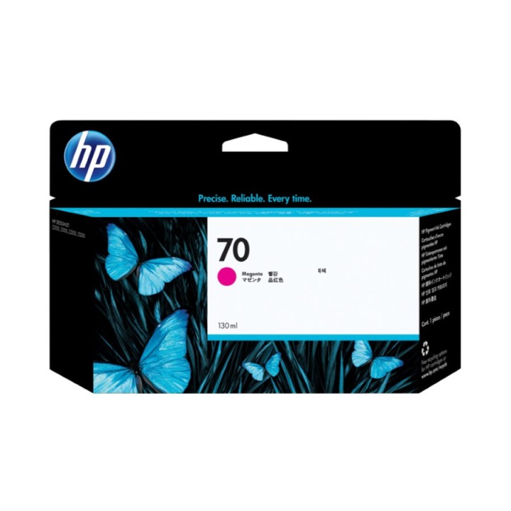 Tinta Original HP 70 C9453A Magenta para Designjet Z2100 Z3100 (130 ml)