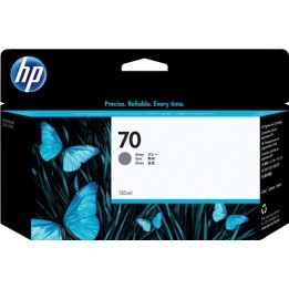 Tinta Original HP 70 C9450A Gris para Designjet Z3100 Z3200 (130 ml)
