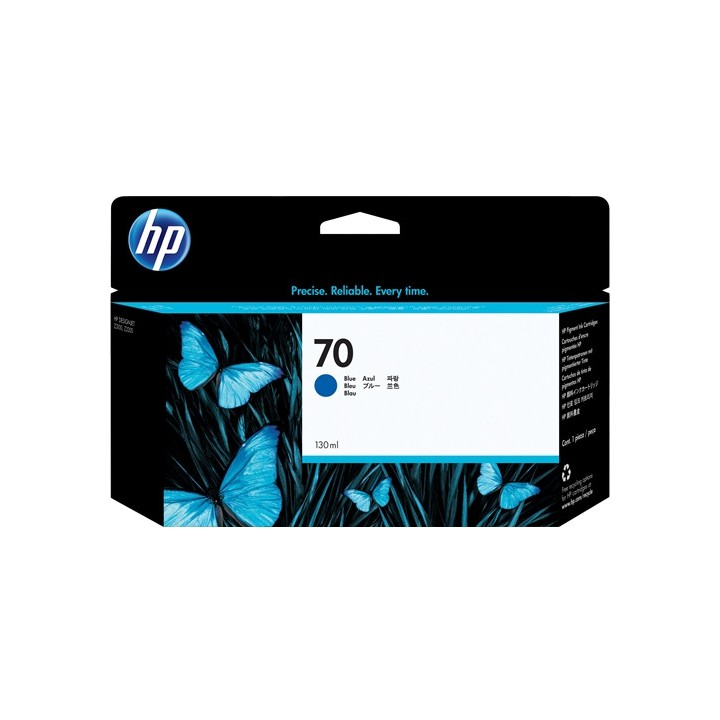 Tinta Original HP 70 C9458A Azul para Designjet Z3100 (130 ml)