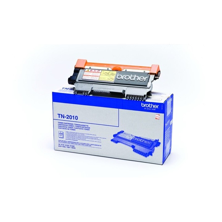 Toner Original BROTHER TN2010 Negro para HL2130 DCP7055 (1k)