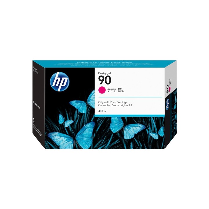 DESCATALOGADO - Tinta Original HP 90 C5063A Magenta para Designjet 4000 4000PS (400 ml)