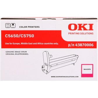 Unidad de Tambor Original Magenta OKI 43870006 para C5650