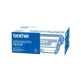 Toner Original BROTHER TN2110 Negro para HL2140 2150 (1. 5k)