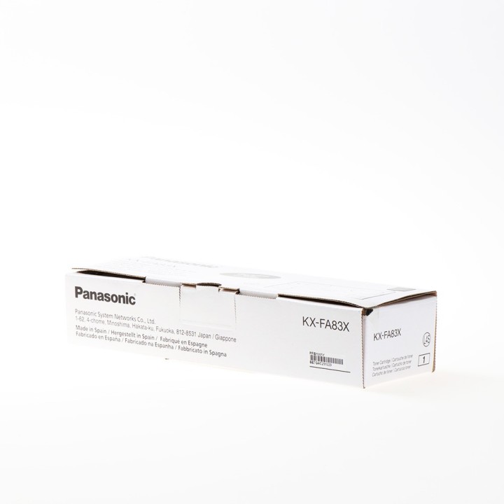 DESCATALOGADO - Toner Original PANASONIC KX-FA83X Negro