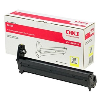 Unidad de Tambor Original Amarillo OKI 43449013 para C8600 C8800
