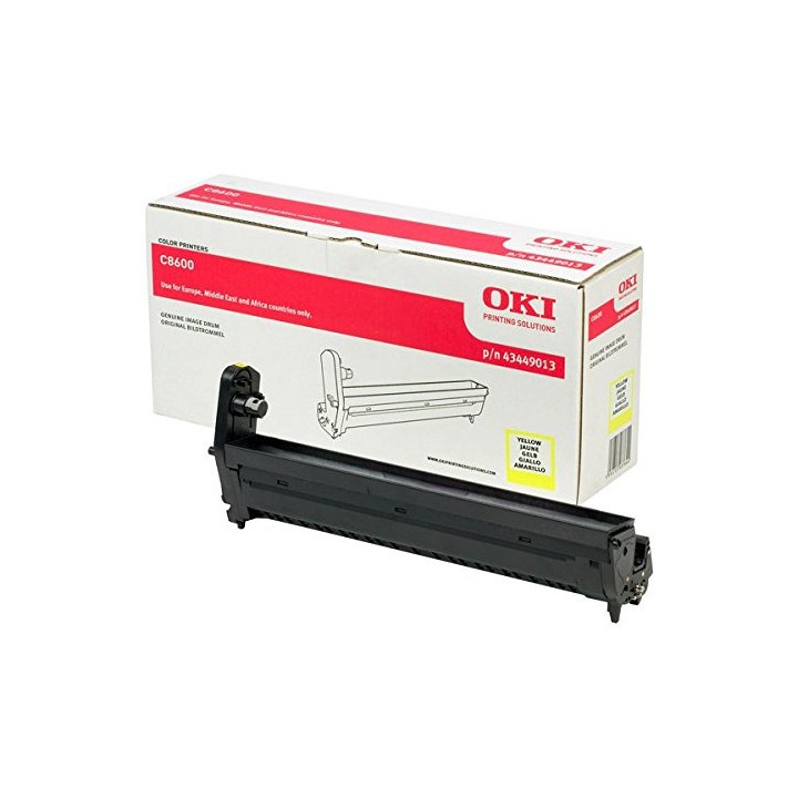 Unidad de Tambor Original Amarillo OKI 43449013 para C8600 C8800