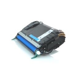 Toner Compatible LEXMARK C5222C Cyan para C522