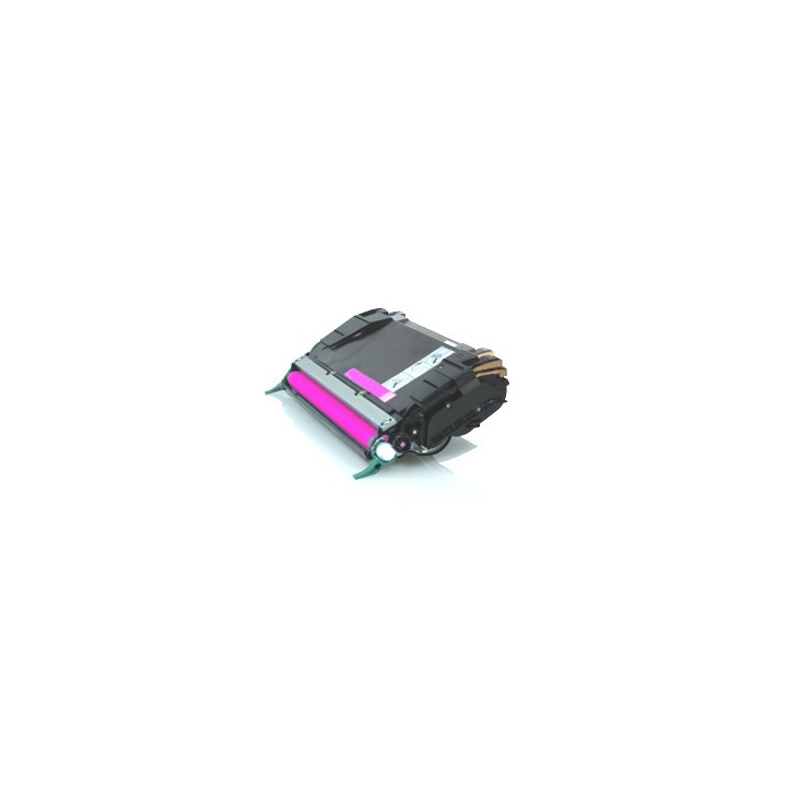 Toner Compatible LEXMARK C5222M Magenta para C522