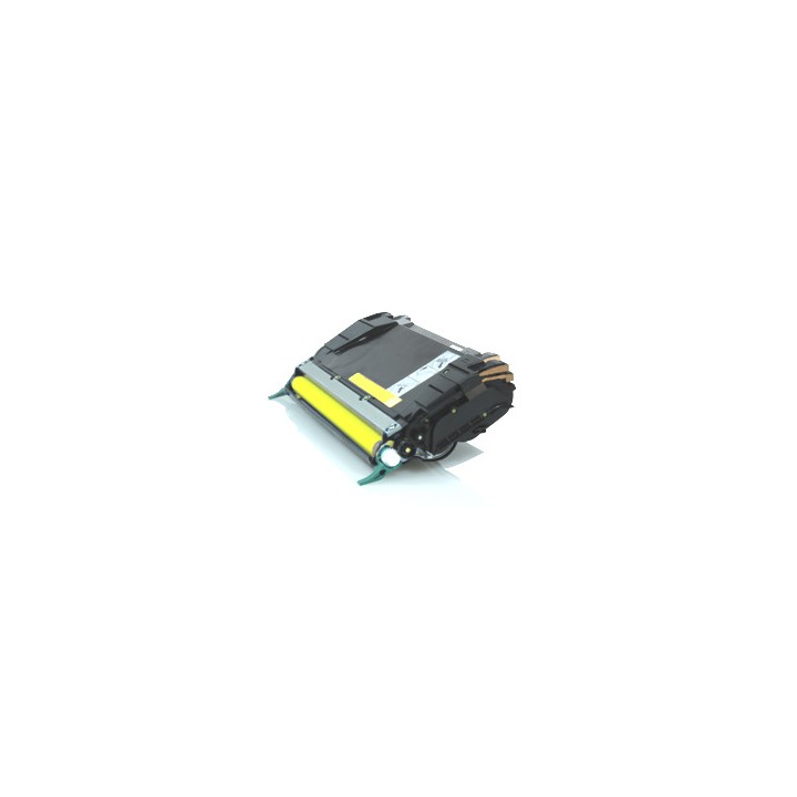 Toner Compatible LEXMARK C5222Y Amarillo para C522