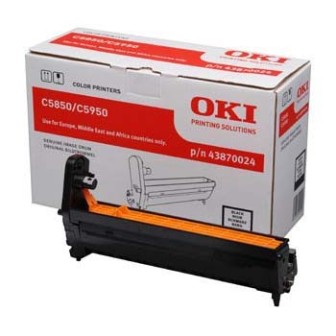DESCATALOGADO - Unidad de Tambor Original Negro OKI 43870024 para 5850