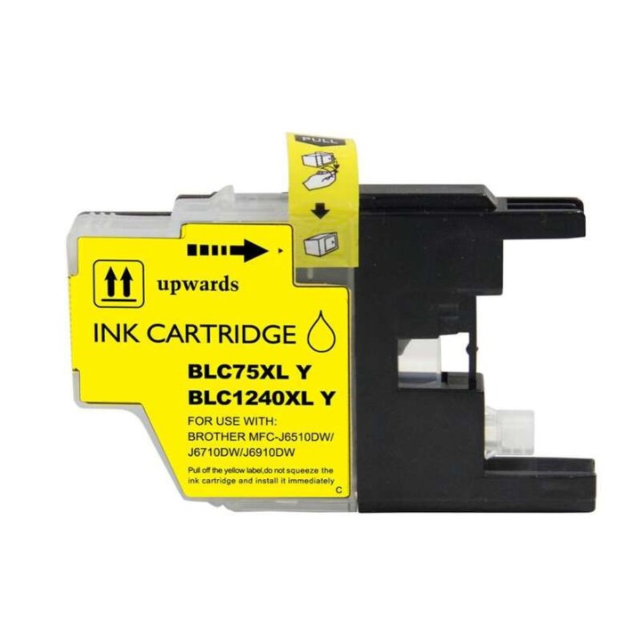 Tinta Compatible BROTHER LC1240XLY Amarillo (16. 6 ml)