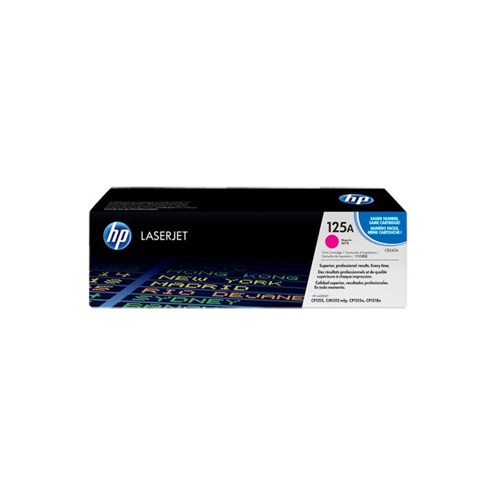 Toner Original HP CB543A (125A) Magenta para CP1215N