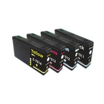 Tinta Compatible EPSON T7014 C13T70144010 Amarillo