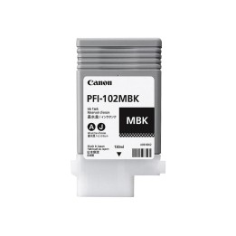 Tinta Original CANON PFI102MBK 0894B001 Negro Mate (130 ml)
