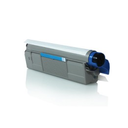 Toner Compatible OKI Cyan para C610