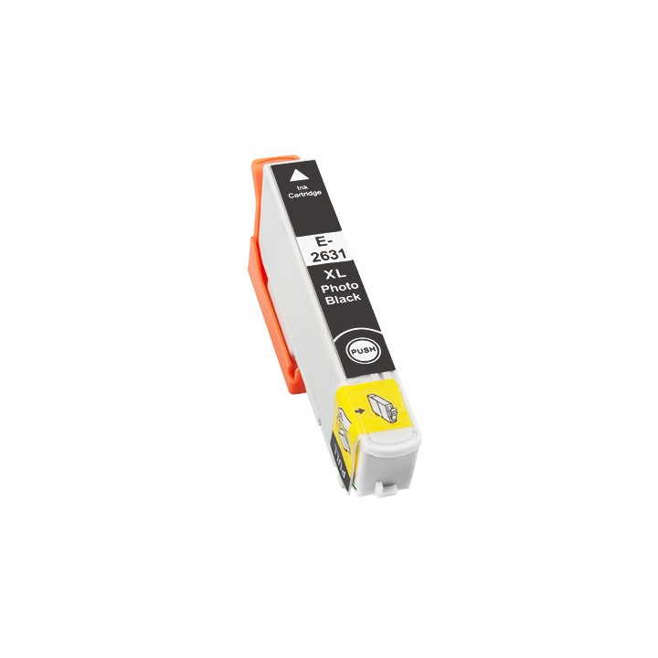 Tinta Compatible EPSON T2631XL Negro Photo