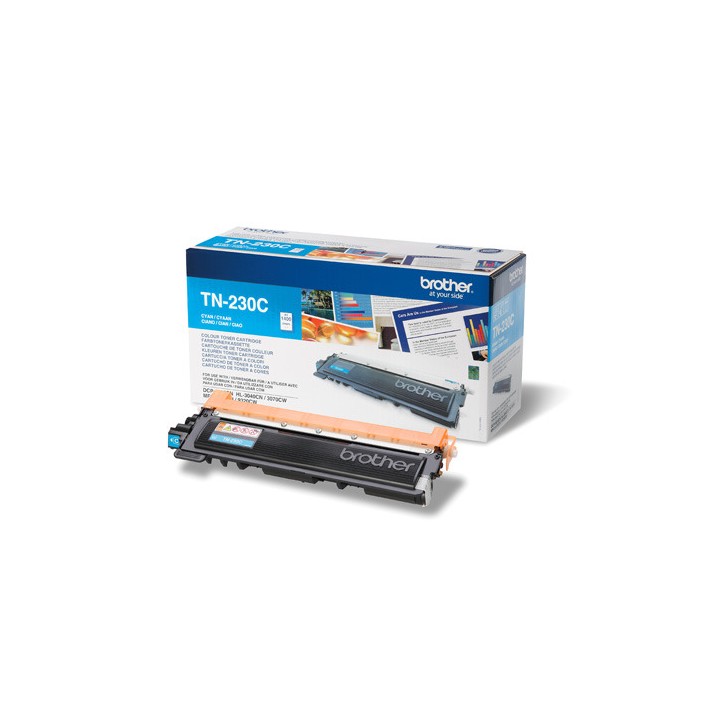 Toner Original BROTHER TN230 Cyan para HL3040 HL3070 DCP9010 MFC9120 (1. 4k)