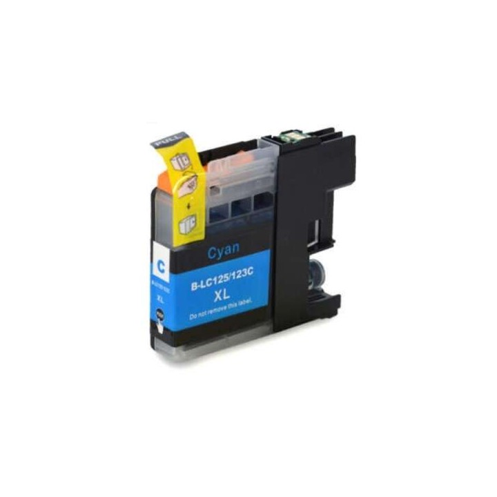 Tinta Compatible BROTHER LC125XLC Cyan