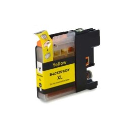 Tinta Compatible BROTHER LC125XLY Amarillo