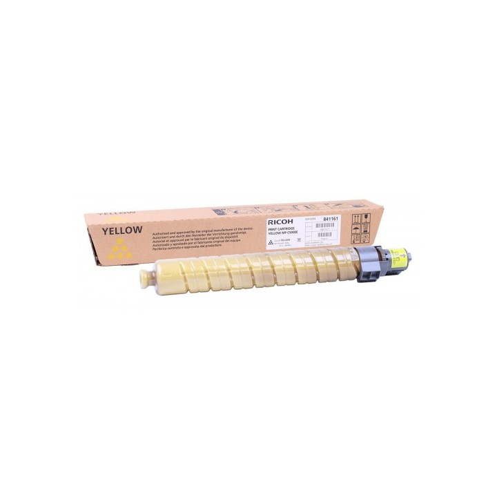 Toner Original RICOH 842049 841457 841161 Tipo MPC5501 Amarillo para MP C4000 C4501 C5000 C5501 (18k)
