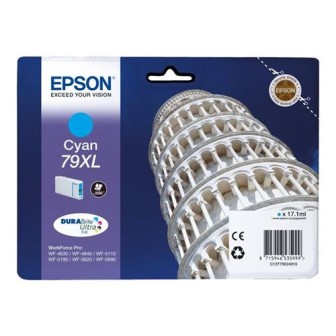 Tinta Original EPSON 79XL T7902 C13T79024010 Cyan