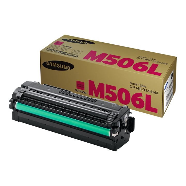 Toner Original SAMSUNG CLT-M506L Magenta para CLP-680
