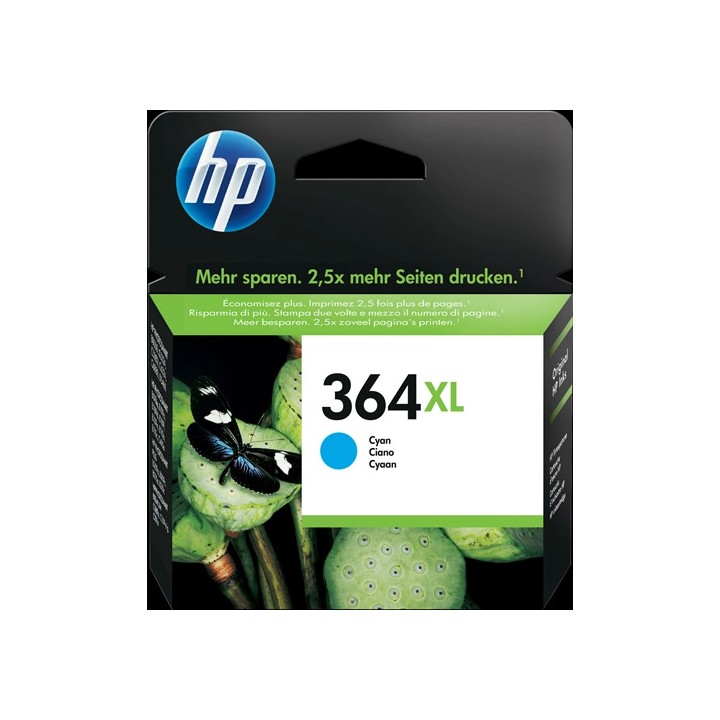 DESCATALOGADO - Tinta Original HP 364XL CB323EE Cyan