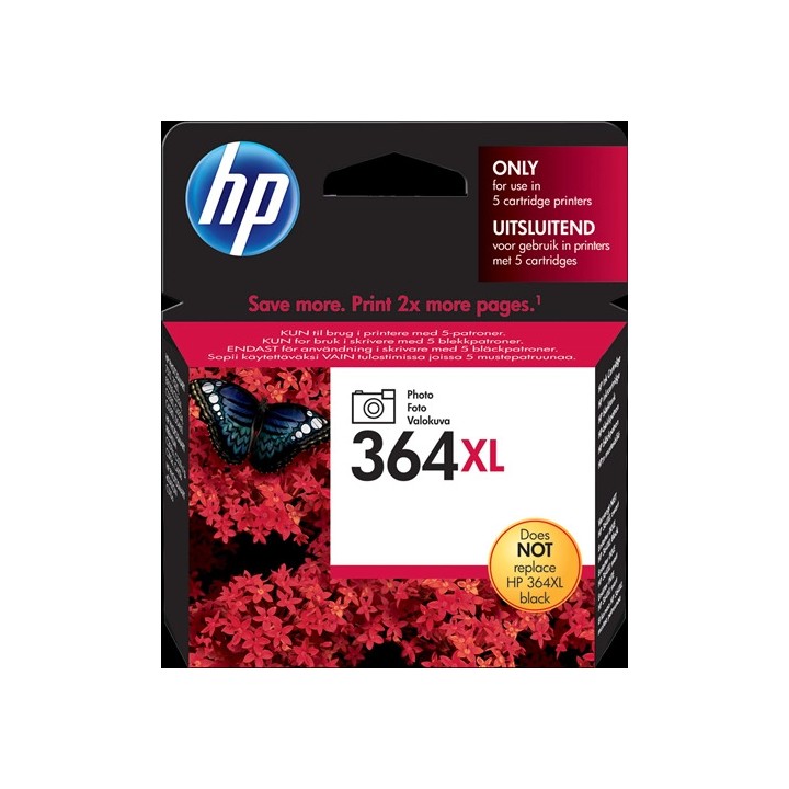 Tinta Original HP 364XL CB322EE Negro Foto