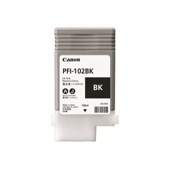 Tinta Original CANON PFI102BK 0895B001 Negro (130 ml)